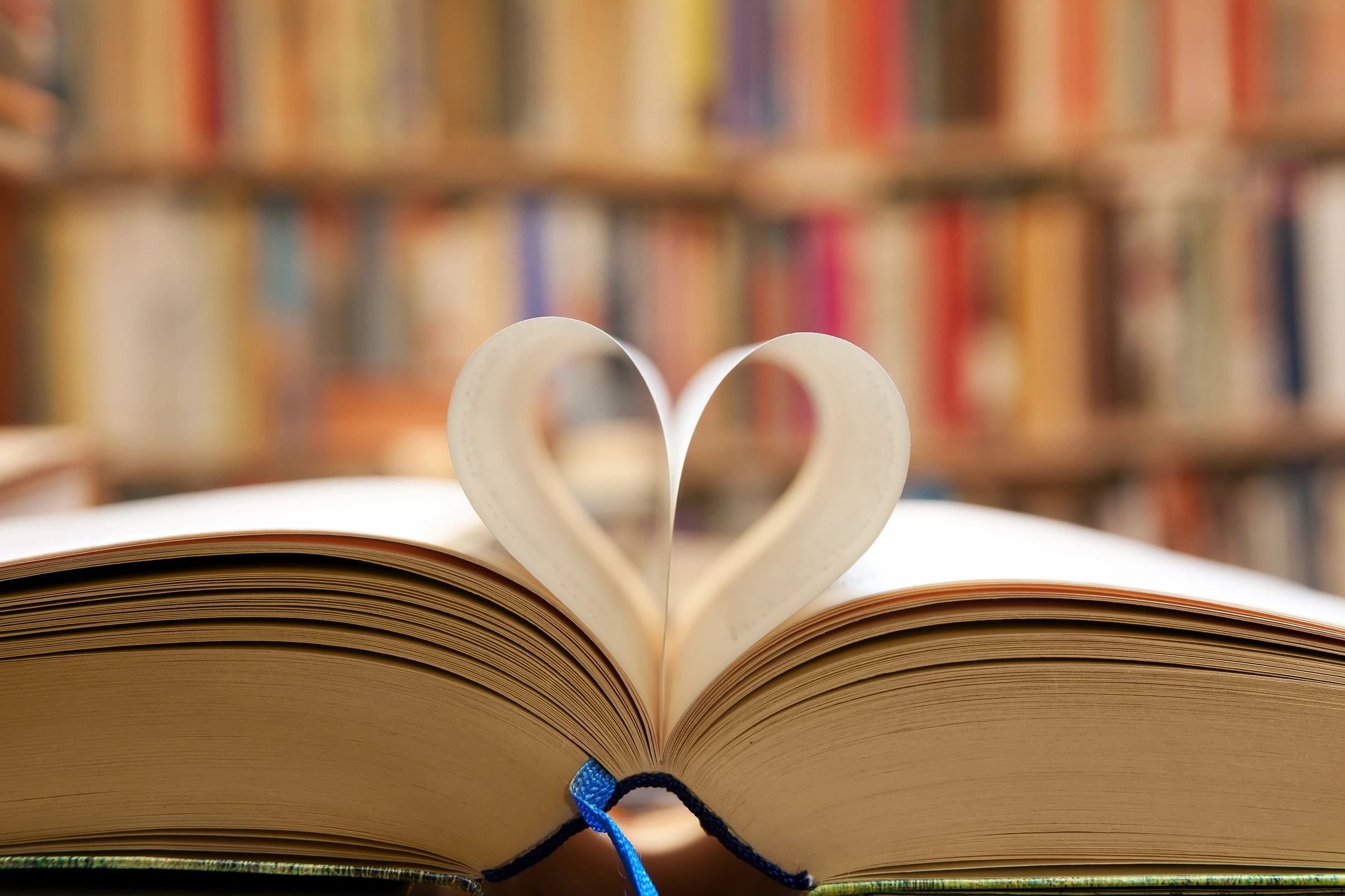 book with pages folded like heart #lambentlifeblog #mustreadbooks #goodbooks